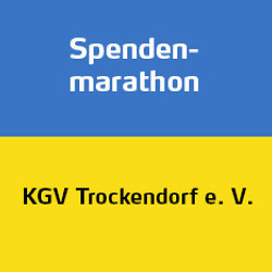 Spendenmarathon mit der KGV Trockendorf e. V.    